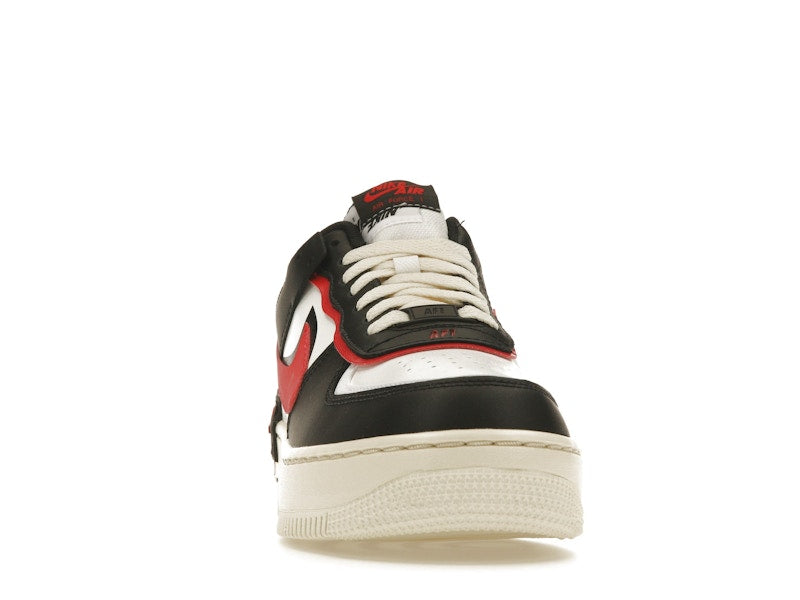 Nike Air Force 1 Low Shadow Summit White University Red Black (W), vista a 360 gradi 9 di 36