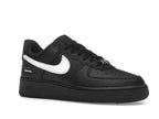 Nike Air Force 1 Low Supreme Black White, vista a 360 gradi 4 di 36