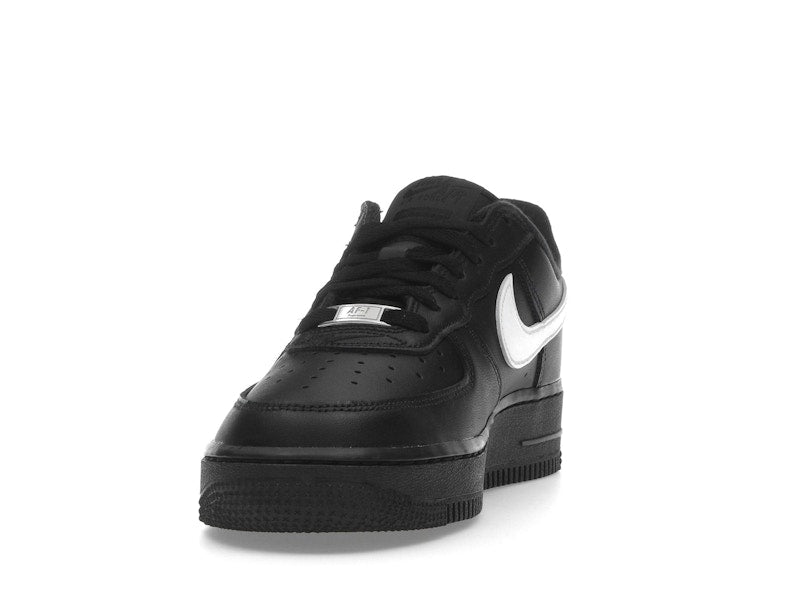 Nike Air Force 1 Low Supreme Black White, vista a 360 gradi 12 di 36