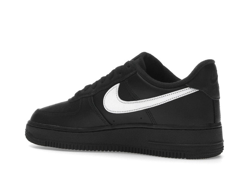 Nike Air Force 1 Low Supreme Black White, vista a 360 gradi 22 di 36