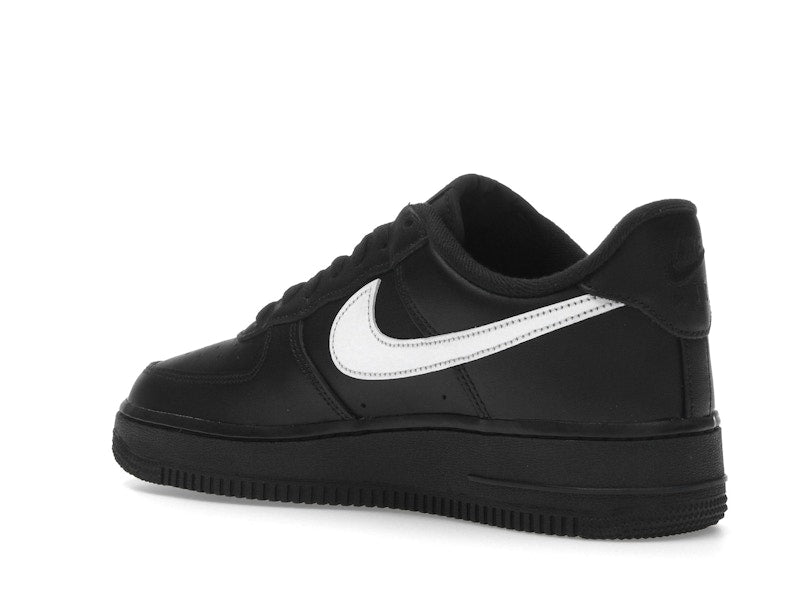 Nike Air Force 1 Low Supreme Black White, vista a 360 gradi 23 di 36