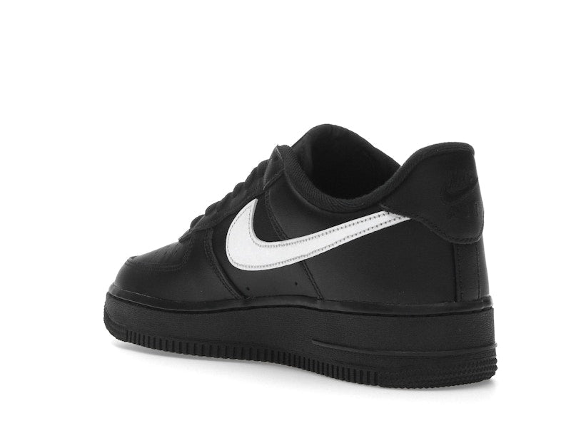 Nike Air Force 1 Low Supreme Black White, vista a 360 gradi 24 di 36