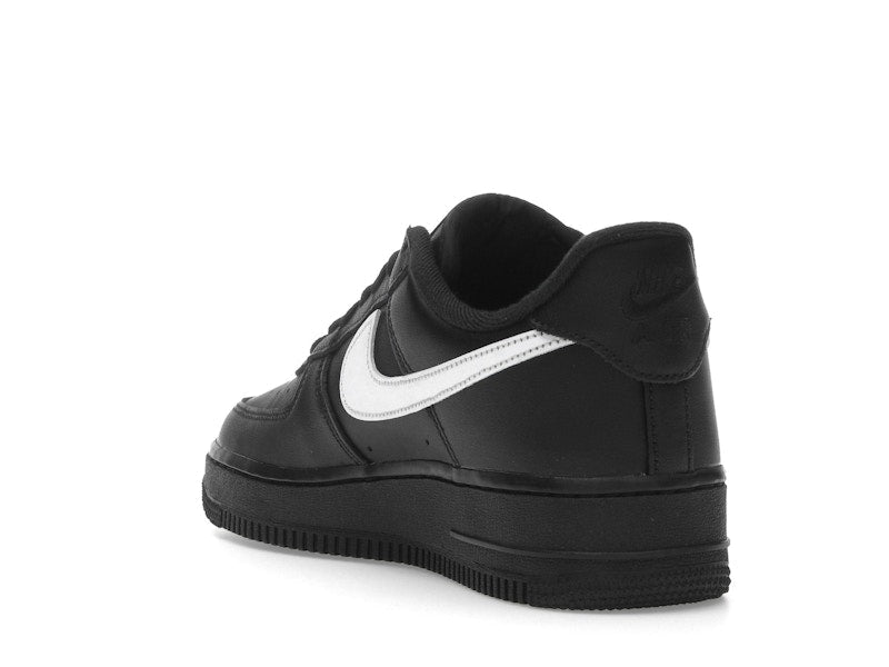 Nike Air Force 1 Low Supreme Black White, vista a 360 gradi 25 di 36