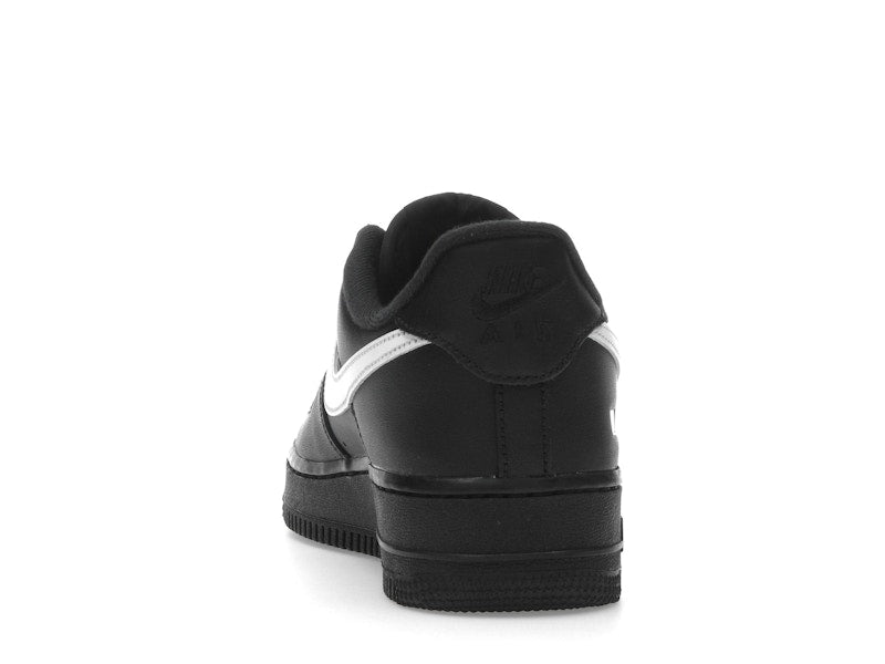 Nike Air Force 1 Low Supreme Black White, vista a 360 gradi 27 di 36