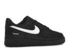Nike Air Force 1 Low Supreme Black White, vista a 360 gradi 35 di 36