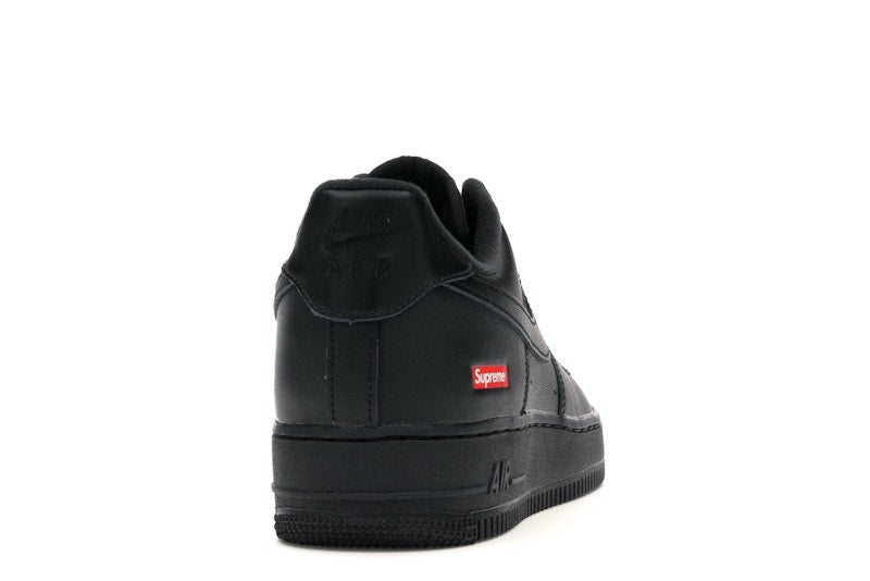 Nike Air Force 1 Low Supreme Box Logo Black, vista a 360 gradi 29 di 36