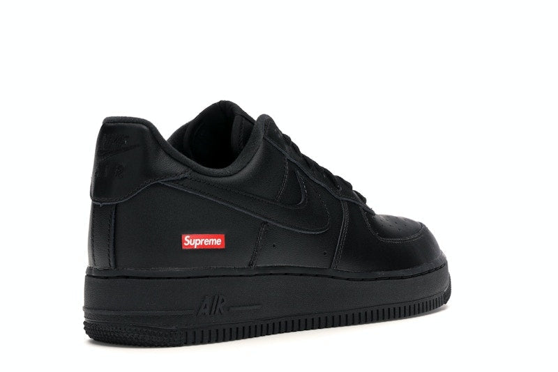 Nike Air Force 1 Low Supreme Box Logo Black, vista a 360 gradi 32 di 36