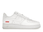 Nike Air Force 1 Low Supreme Box Logo White, vista a 360 gradi 1 di 36