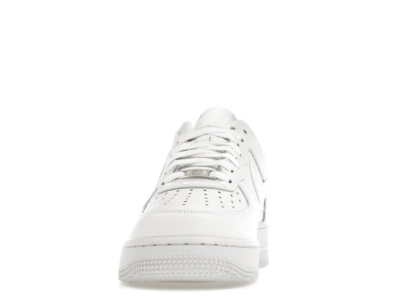 Nike Air Force 1 Low Supreme Box Logo White, vista a 360 gradi 11 di 36