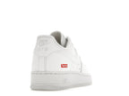 Nike Air Force 1 Low Supreme Box Logo White, vista a 360 gradi 30 di 36