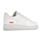 Nike Air Force 1 Low Supreme Box Logo White, vista a 360 gradi 34 di 36