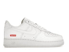 Nike Air Force 1 Low Supreme Box Logo White, vista a 360 gradi 36 di 36