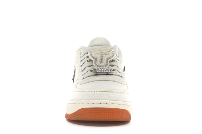 Nike Air Force 1 Low Travis Scott Sail, vista a 360 gradi 10 di 36