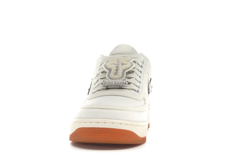 Nike Air Force 1 Low Travis Scott Sail, vista a 360 gradi 11 di 36