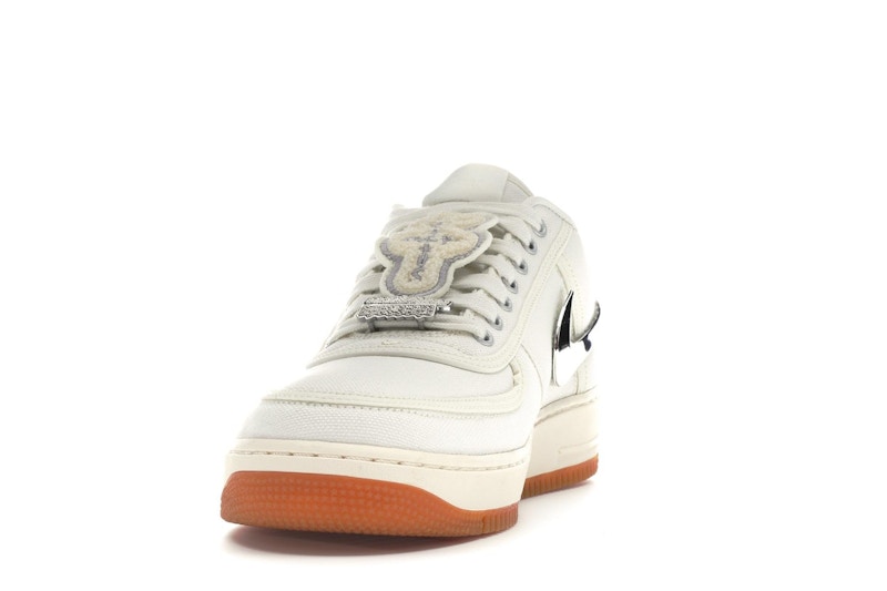 Nike Air Force 1 Low Travis Scott Sail, vista a 360 gradi 12 di 36