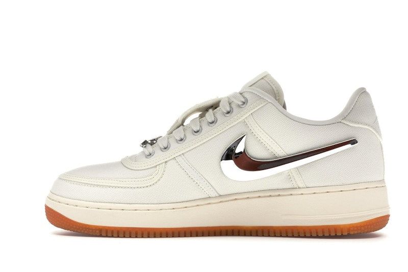 Nike Air Force 1 Low Travis Scott Sail, vista a 360 gradi 20 di 36