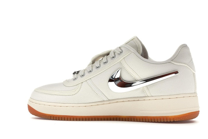 Nike Air Force 1 Low Travis Scott Sail, vista a 360 gradi 21 di 36