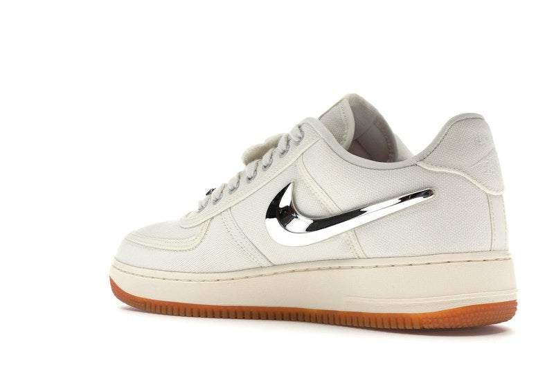 Nike Air Force 1 Low Travis Scott Sail, vista a 360 gradi 23 di 36