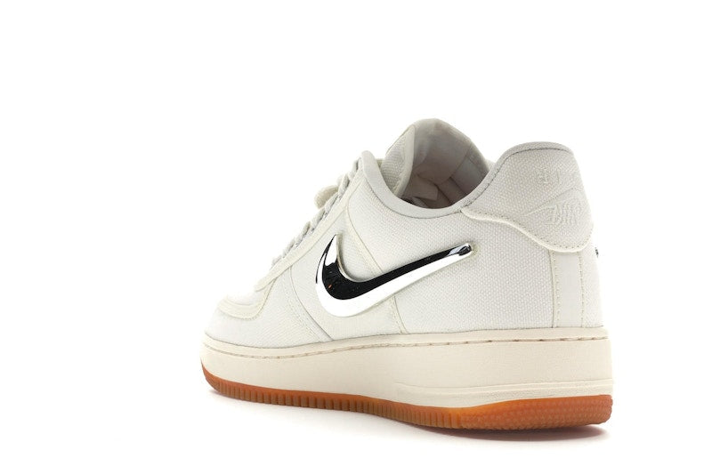 Nike Air Force 1 Low Travis Scott Sail, vista a 360 gradi 25 di 36