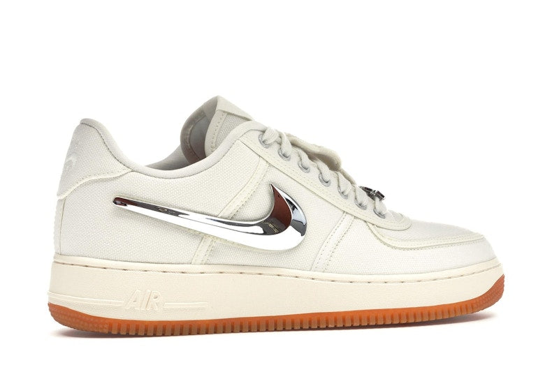 Nike Air Force 1 Low Travis Scott Sail, vista a 360 gradi 35 di 36