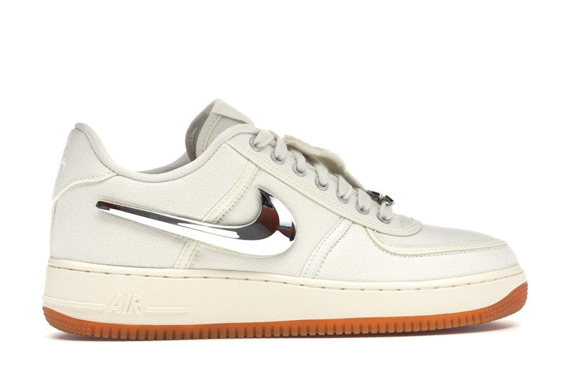 Nike Air Force 1 Low Travis Scott Sail, vista a 360 gradi 36 di 36