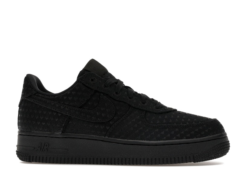 Nike Air Force 1 Low Valentines Day Triple Black (2026), vista a 360 gradi 2 di 36