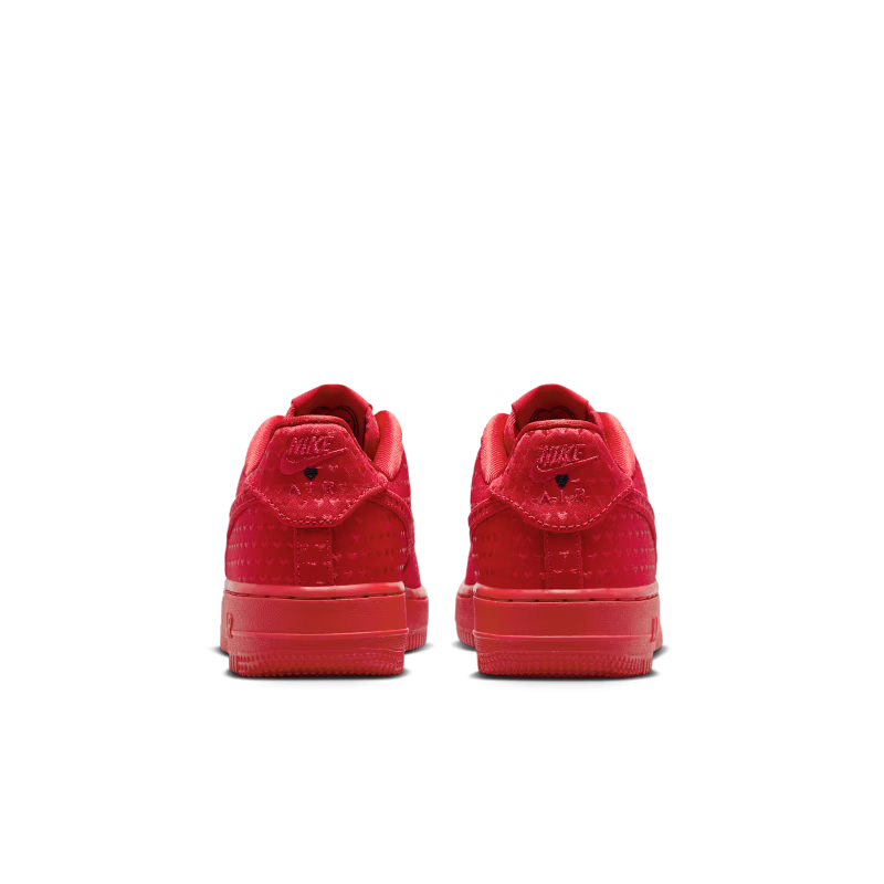 Nike Air Force 1 Low Valentines Day University Red (2026) (GS) - vue arriere