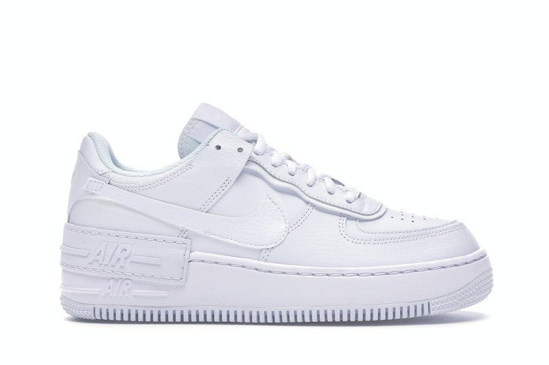 Nike Air Force 1 Shadow Triple White (W), vista a 360 gradi 1 di 36
