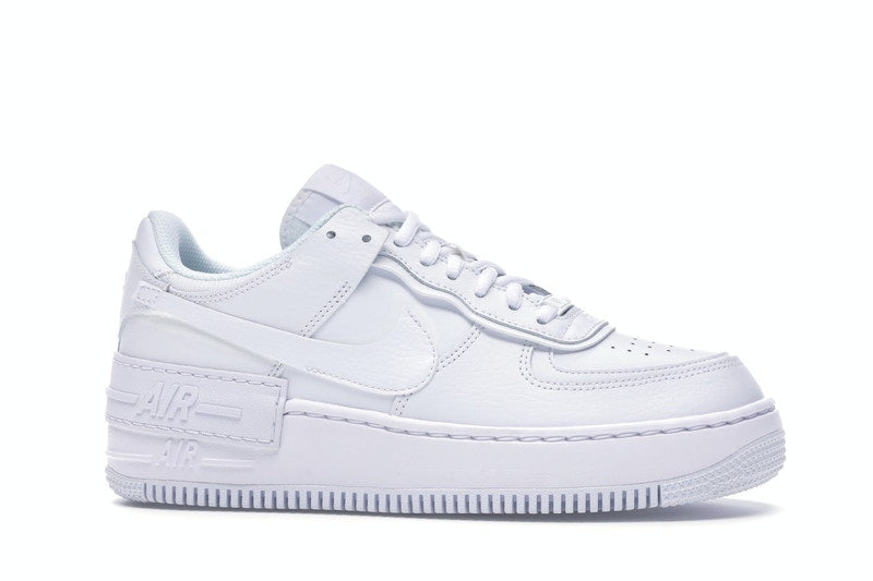 Nike Air Force 1 Shadow Triple White (W), vista a 360 gradi 2 di 36