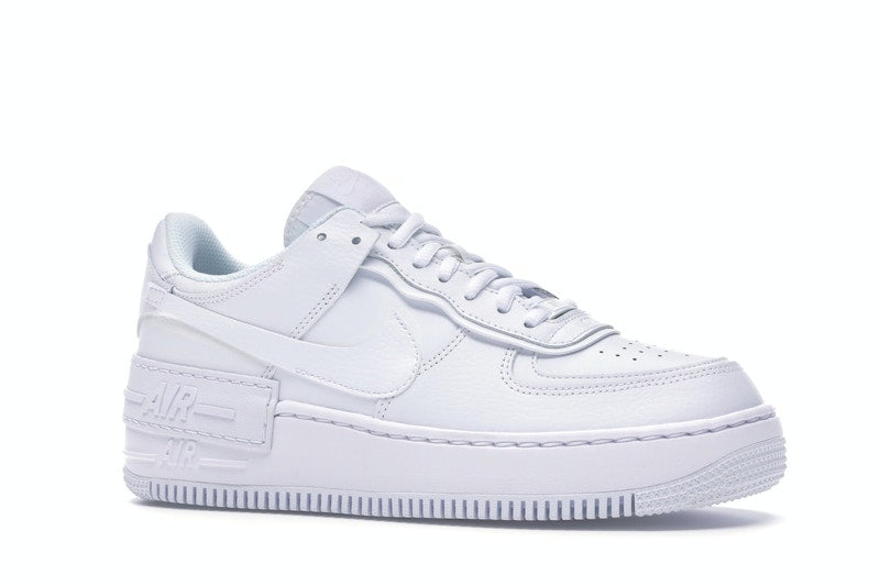 Nike Air Force 1 Shadow Triple White (W), vista a 360 gradi 3 di 36