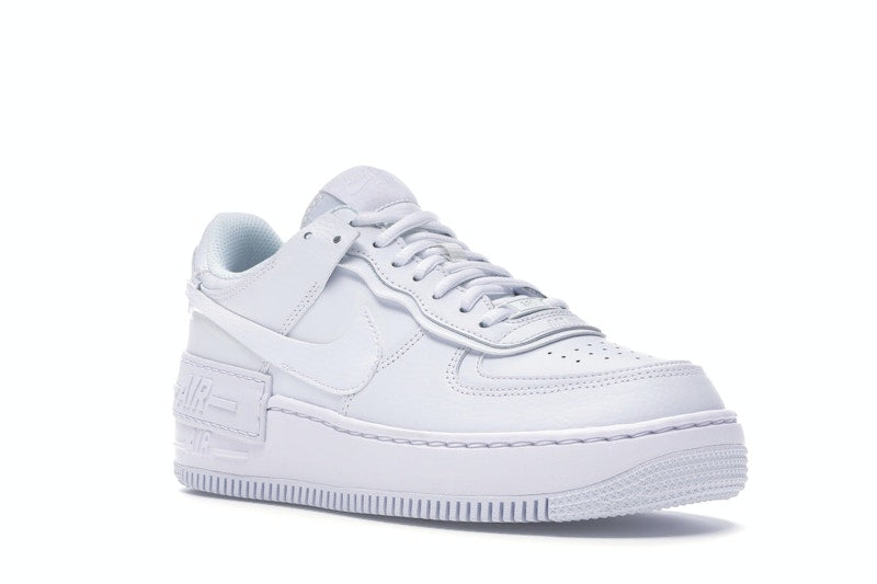 Nike Air Force 1 Shadow Triple White (W), vista a 360 gradi 5 di 36