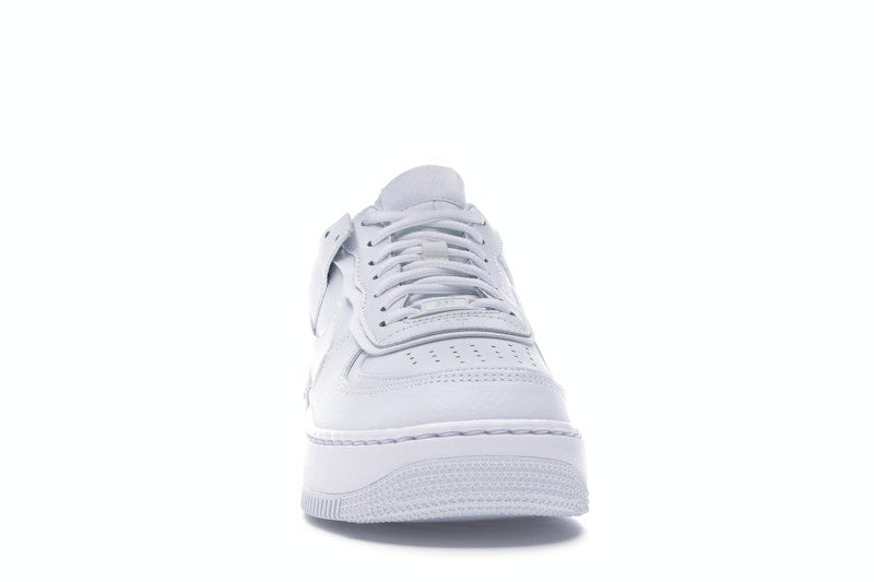 Nike Air Force 1 Shadow Triple White (W), vista a 360 gradi 9 di 36