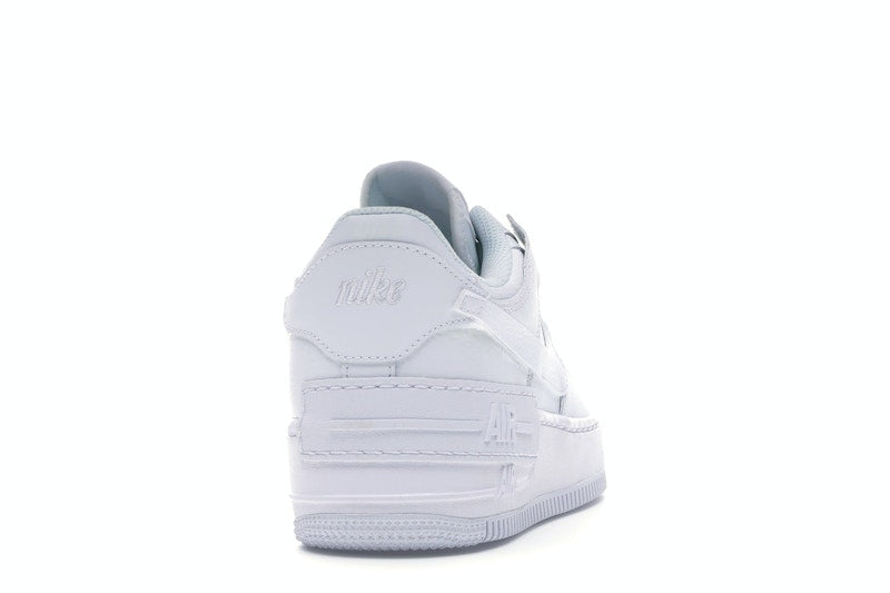 Nike Air Force 1 Shadow Triple White (W), vista a 360 gradi 29 di 36