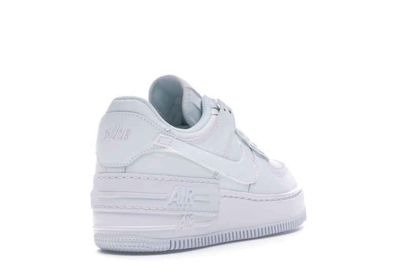Nike Air Force 1 Shadow Triple White (W), vista a 360 gradi 31 di 36
