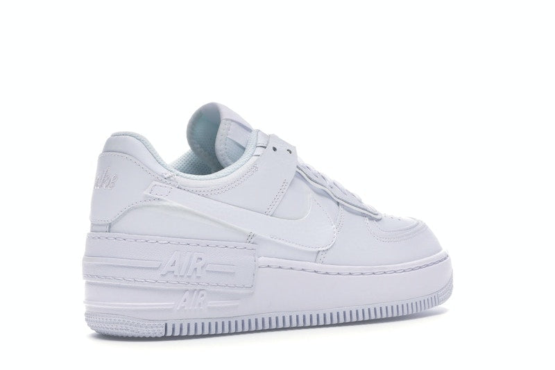 Nike Air Force 1 Shadow Triple White (W), vista a 360 gradi 33 di 36