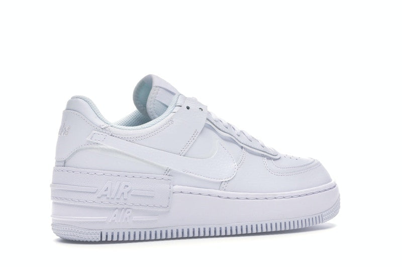 Nike Air Force 1 Shadow Triple White (W), vista a 360 gradi 34 di 36