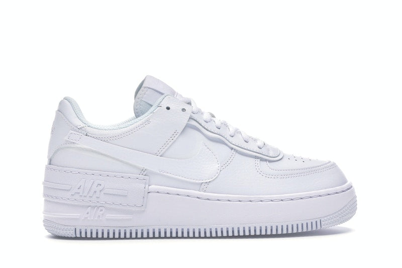 Nike Air Force 1 Shadow Triple White (W), vista a 360 gradi 36 di 36