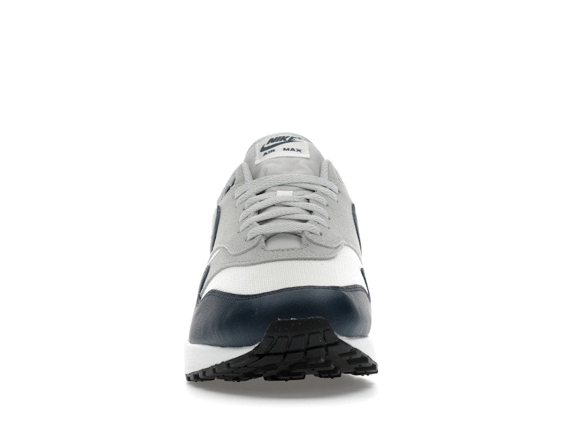 Nike Air Max 1 Essential Summit White Armory Navy, vista a 360 gradi 10 di 36