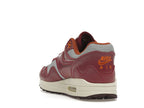 Nike Air Max 1 Patta Waves Rush Maroon With Bracelet, vista a 360 gradi 26 di 36