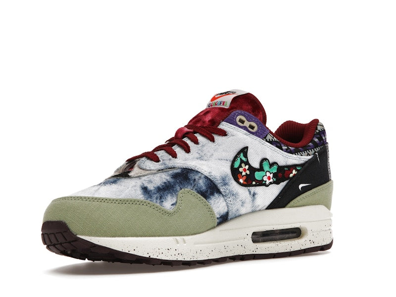 Nike Air Max 1 SP Concepts Denim Olive Canvas, vista a 360 gradi 15 di 36