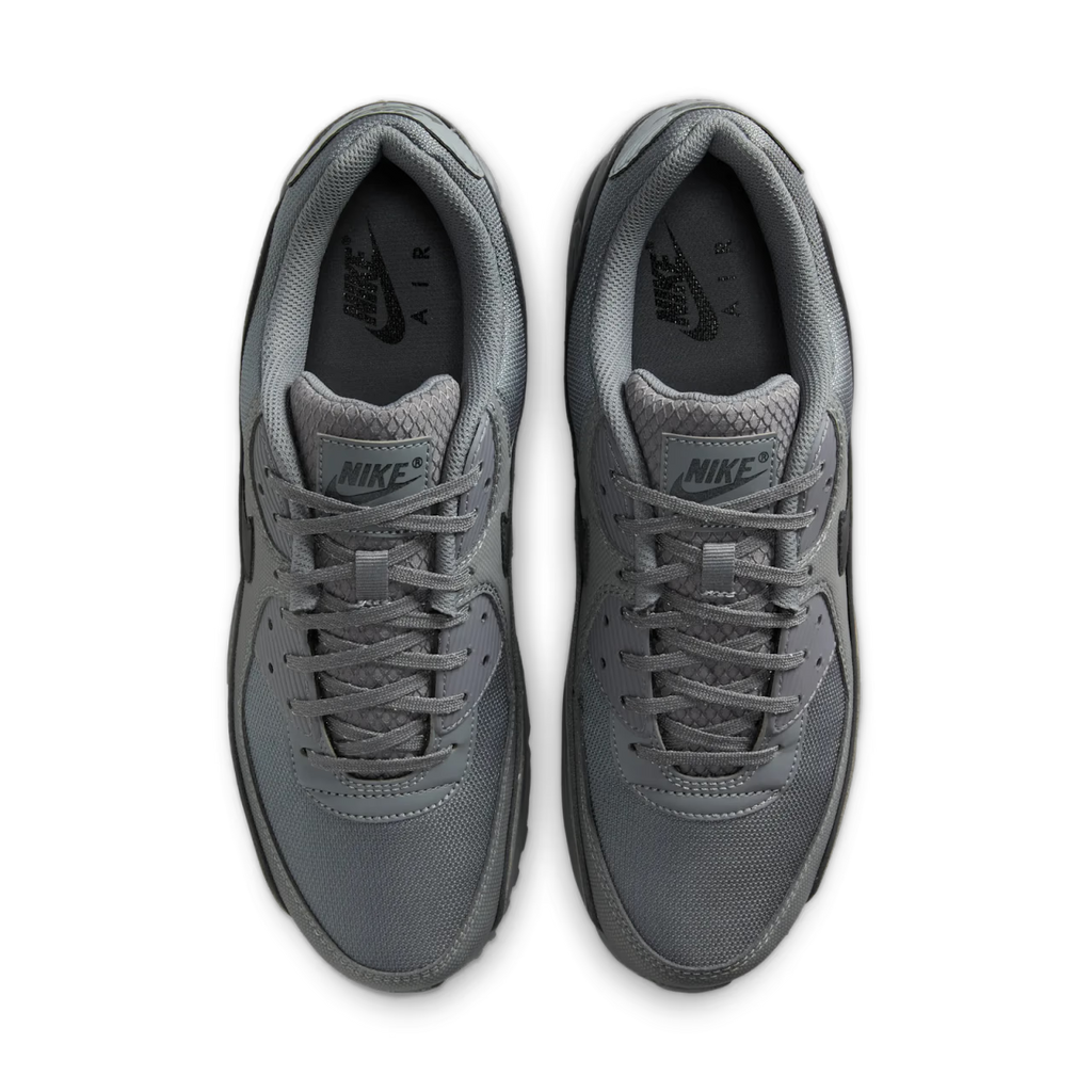 Nike Air Max 90 Premium Smoke Grey Black - vue dessus