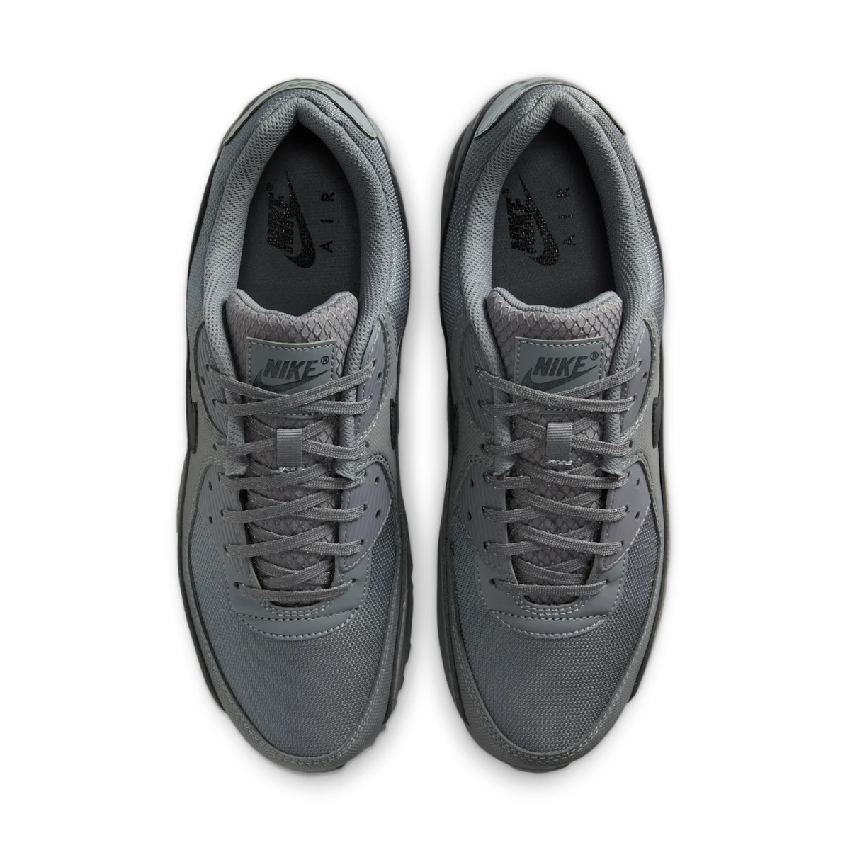 Nike Air Max 90 Premium Smoke Grey Black - vue dessus