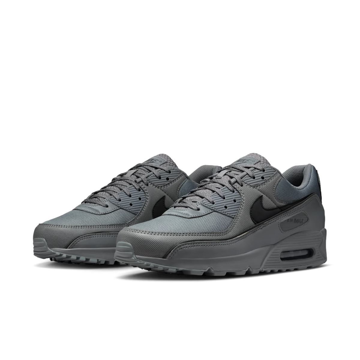 Nike Air Max 90 Premium Smoke Grey Black - vue paire