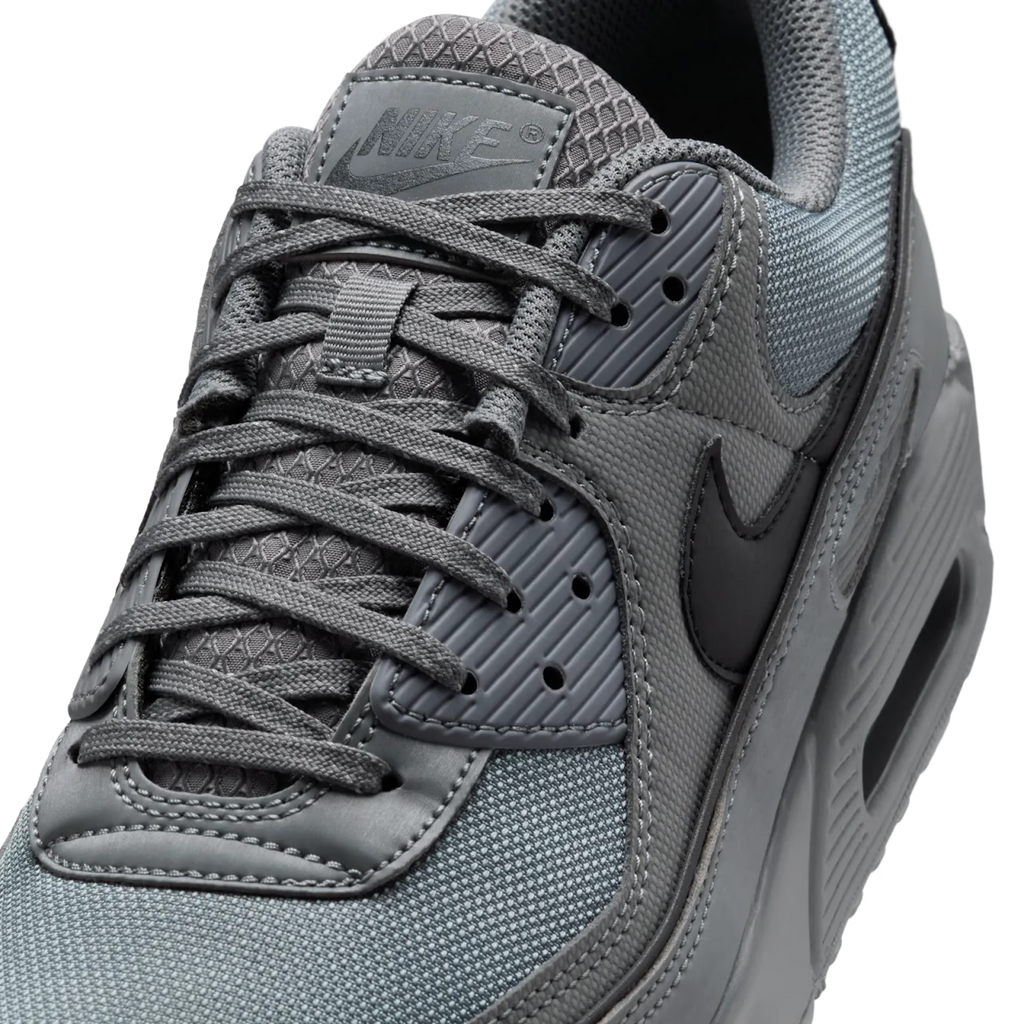 Nike Air Max 90 Premium Smoke Grey Black - vue detail
