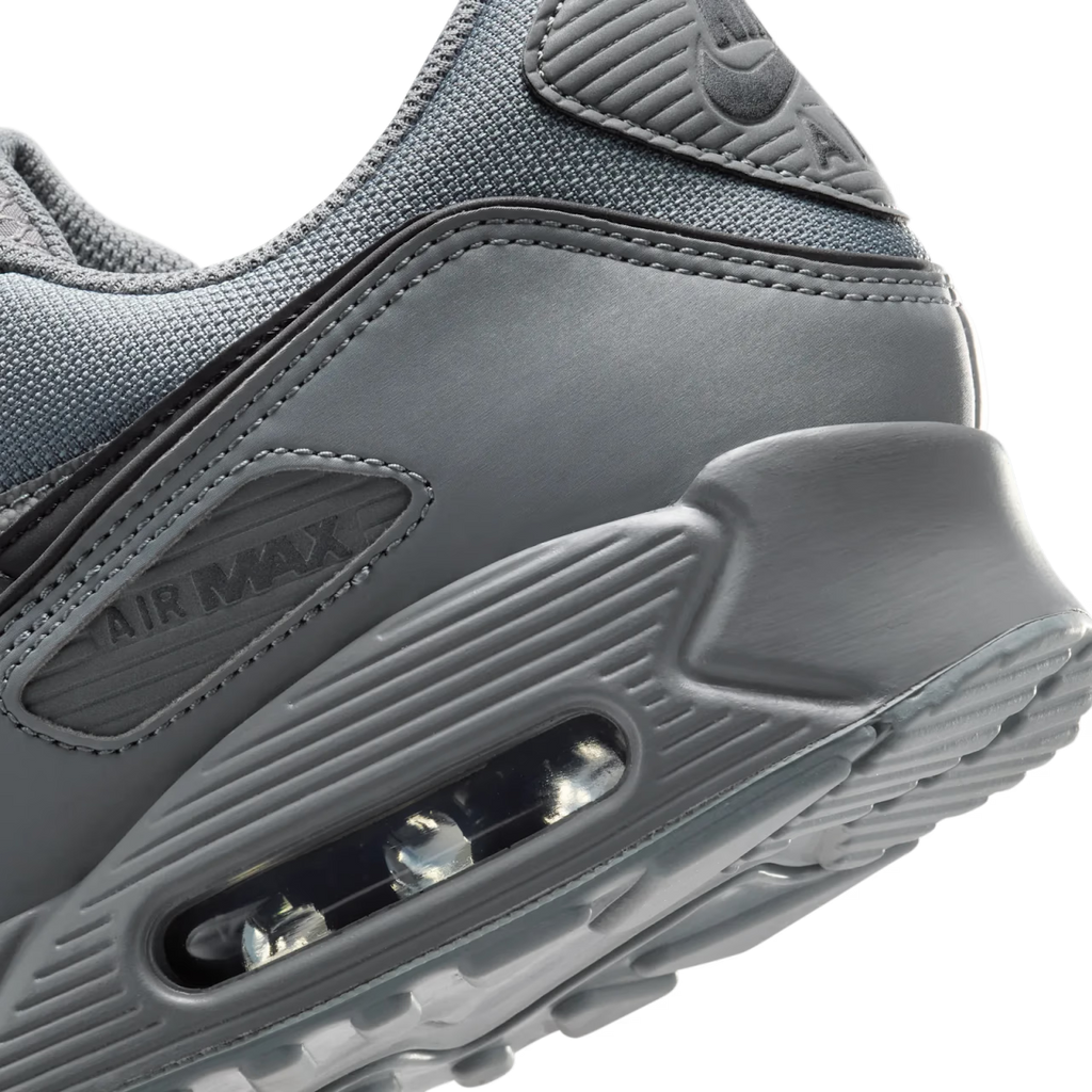 Nike Air Max 90 Premium Smoke Grey Black - vue detail 2
