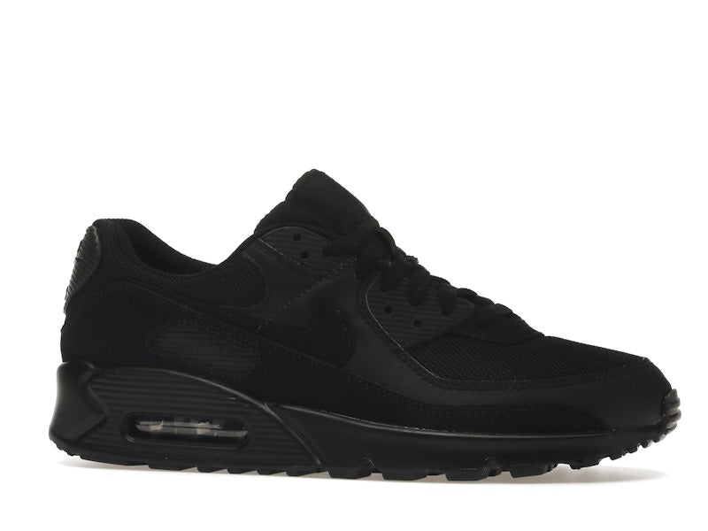 Nike Air Max 90 Recraft Triple Black, vista a 360 gradi 3 di 36