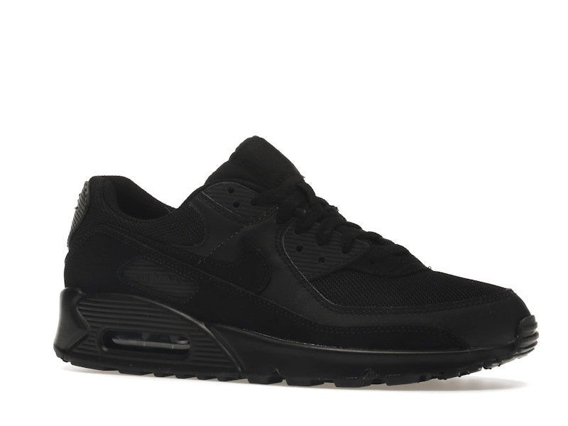 Nike Air Max 90 Recraft Triple Black, vista a 360 gradi 4 di 36