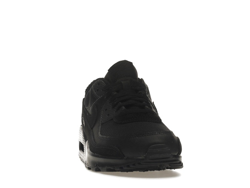 Nike Air Max 90 Recraft Triple Black, vista a 360 gradi 9 di 36