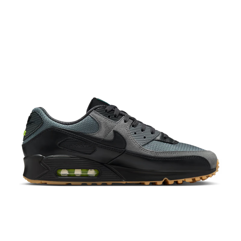 Nike Air Max 90 Smoke Grey Black - vue interieur