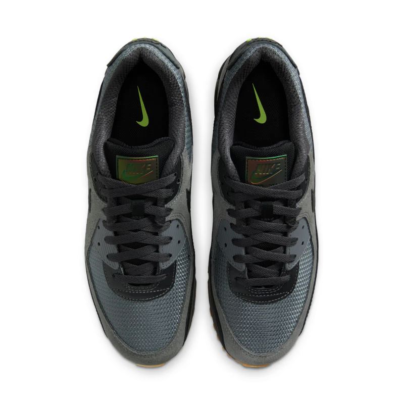 Nike Air Max 90 Smoke Grey Black - vue dessus